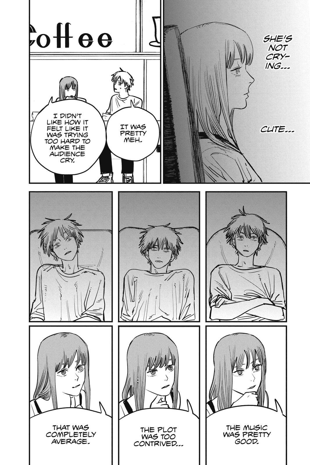 Chainsaw Man Manga Chapter 39 page 12 - Tearjerker scene