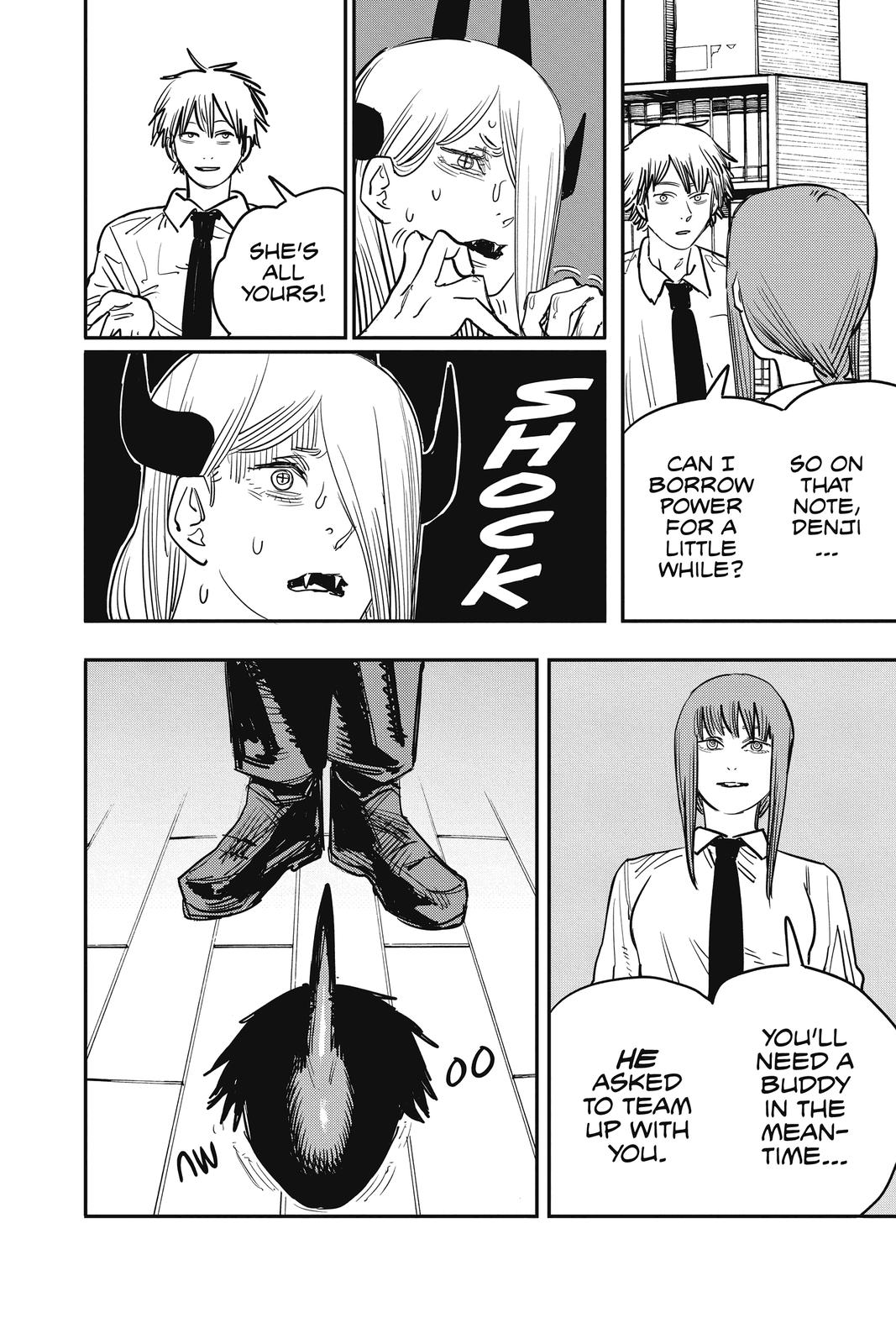 Chainsaw Man Manga Chapter 39 page 2 - Tearjerker scene