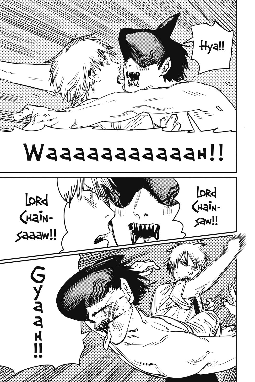 Chainsaw Man Manga Chapter 39 page 3 - Tearjerker scene