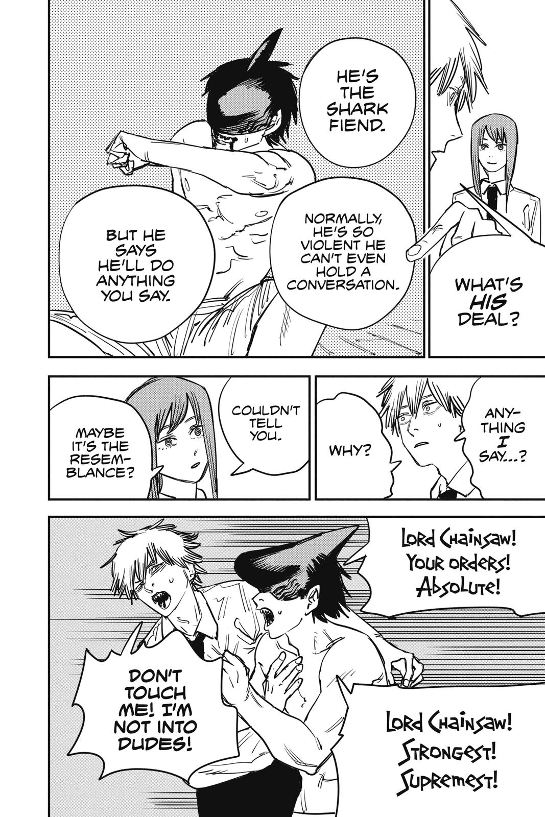 Chainsaw Man Manga Chapter 39 page 4 - Tearjerker scene