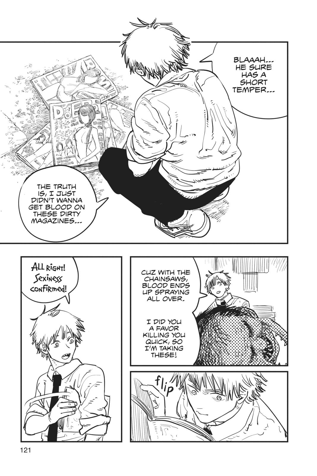 Chainsaw Man Manga Chapter 4 page 11 - Power scene