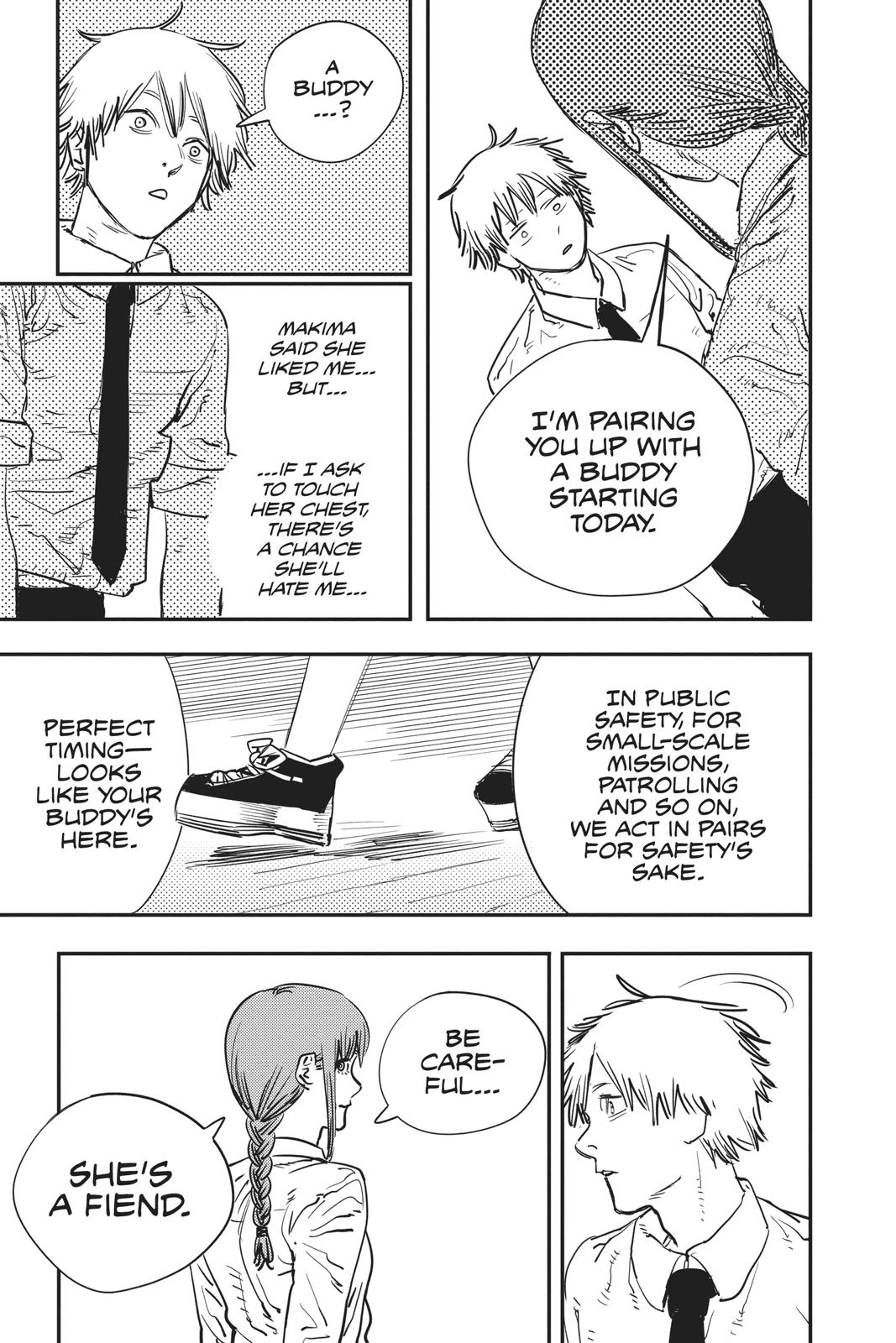 Chainsaw Man Manga Chapter 4 page 17 - Power scene