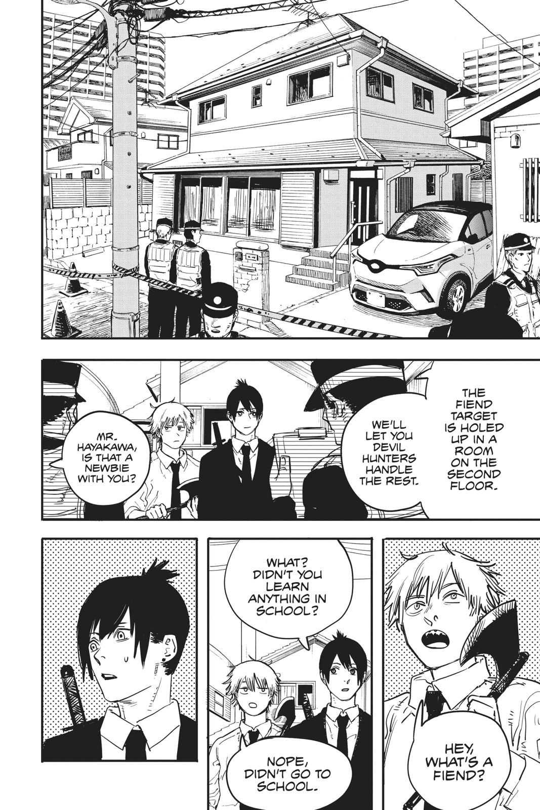 Chainsaw Man Manga Chapter 4 page 4 - Power scene