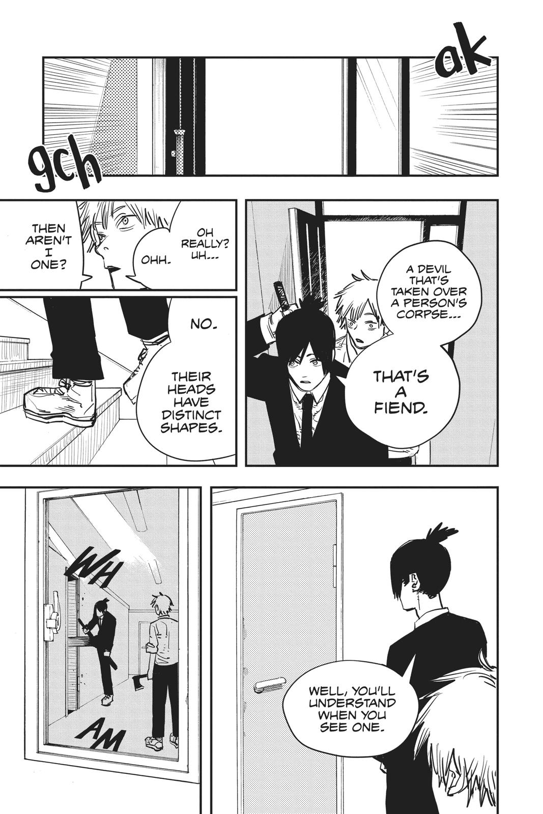 Chainsaw Man Manga Chapter 4 page 5 - Power scene