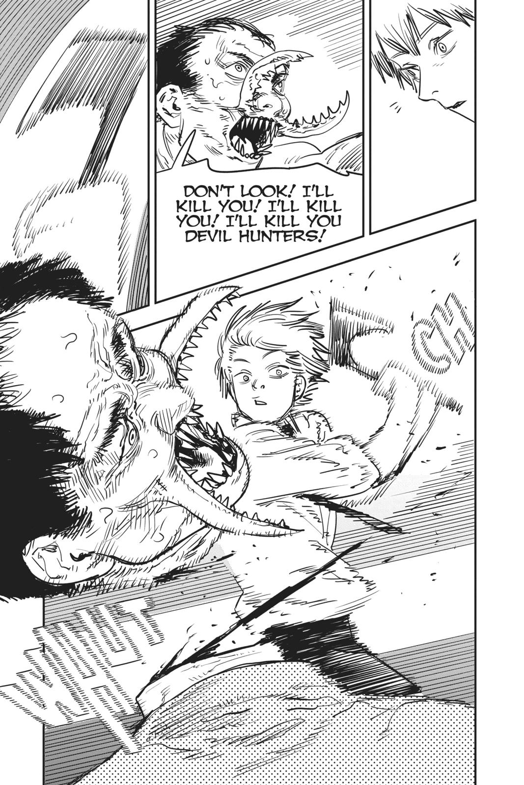 Chainsaw Man Manga Chapter 4 page 7 - Power scene