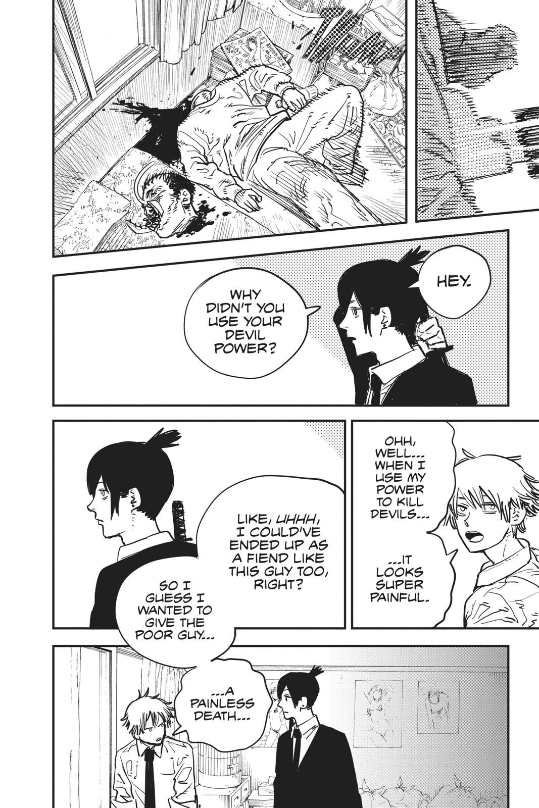 Chainsaw Man Manga Chapter 4 page 8 - Power scene