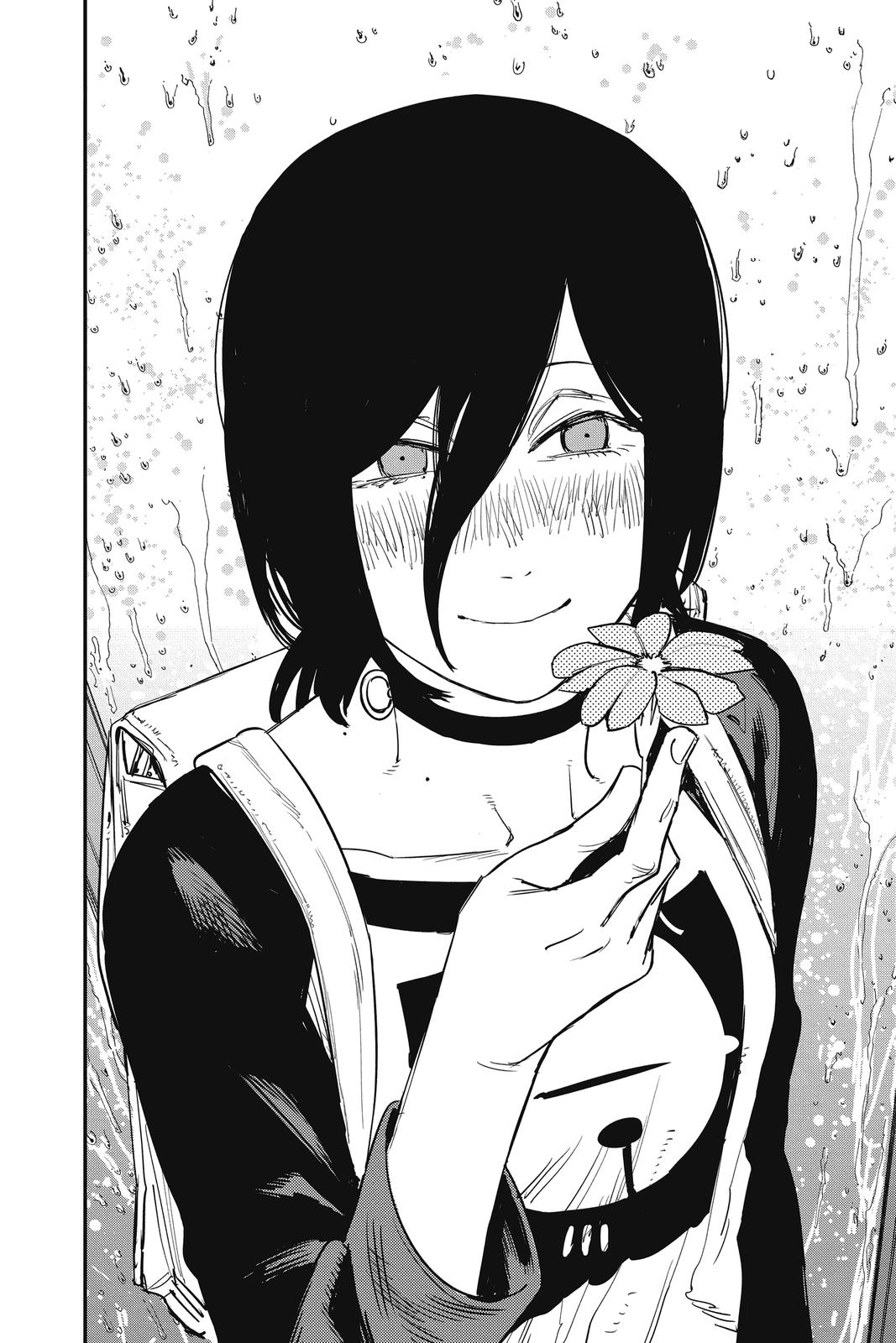 Chainsaw Man Manga Chapter 40 page 10 - Love, Flower, Chainsaw scene