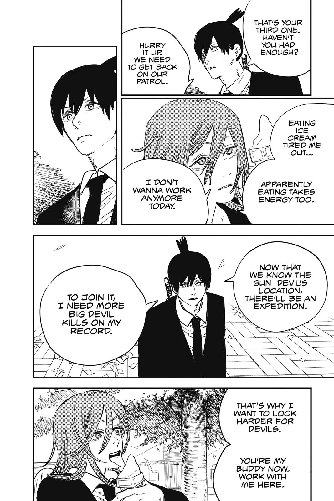 Chainsaw Man Manga Chapter 41 page 2 - Before the Storm scene