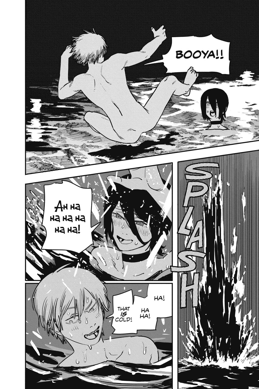 Chainsaw Man Manga Chapter 42 page 10 - Teach Me How To Swim scene