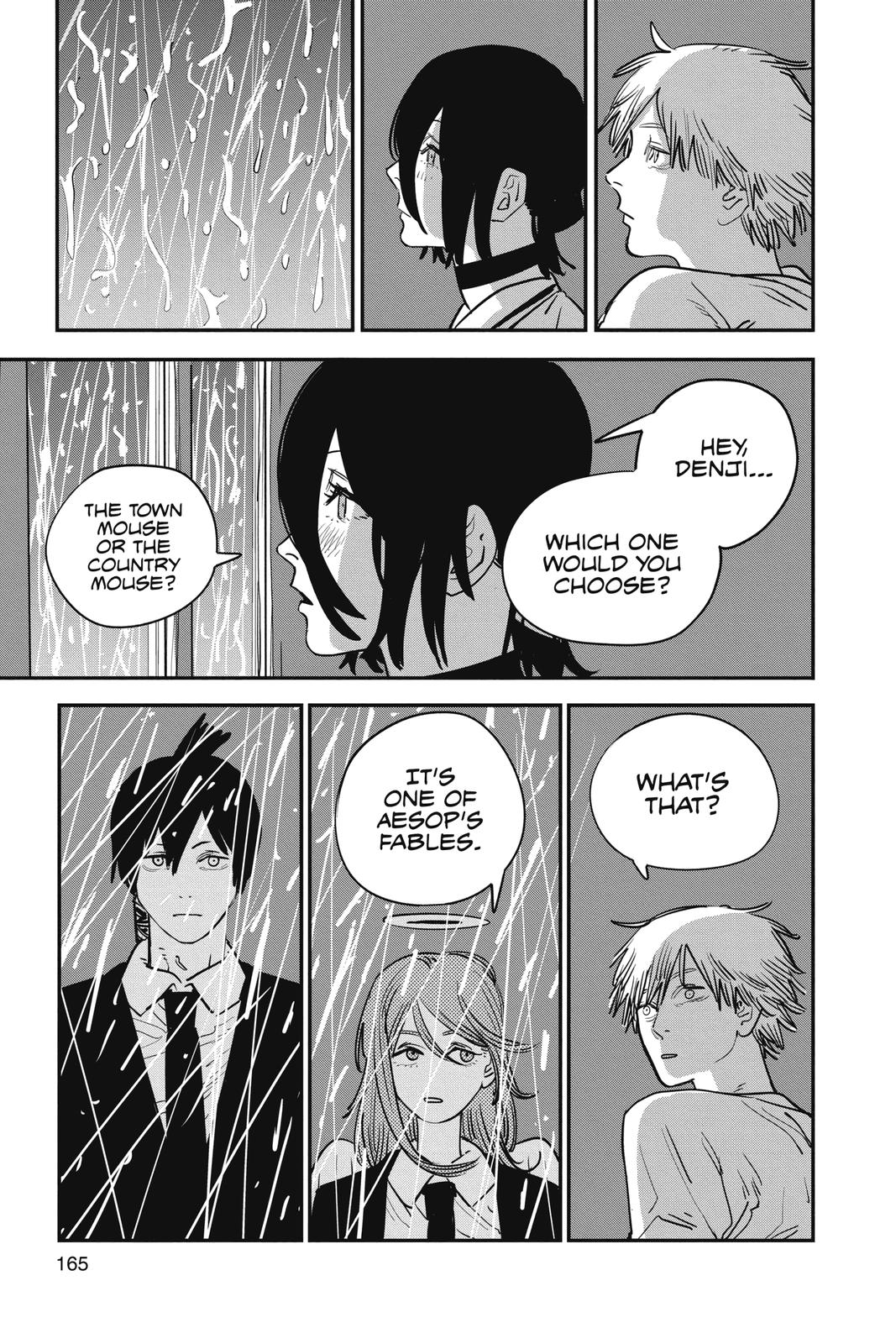 Chainsaw Man Manga Chapter 42 page 13 - Teach Me How To Swim scene