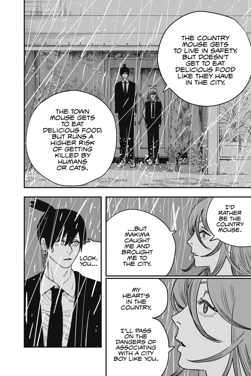 Chainsaw Man Manga Chapter 42 page 14 - Teach Me How To Swim scene