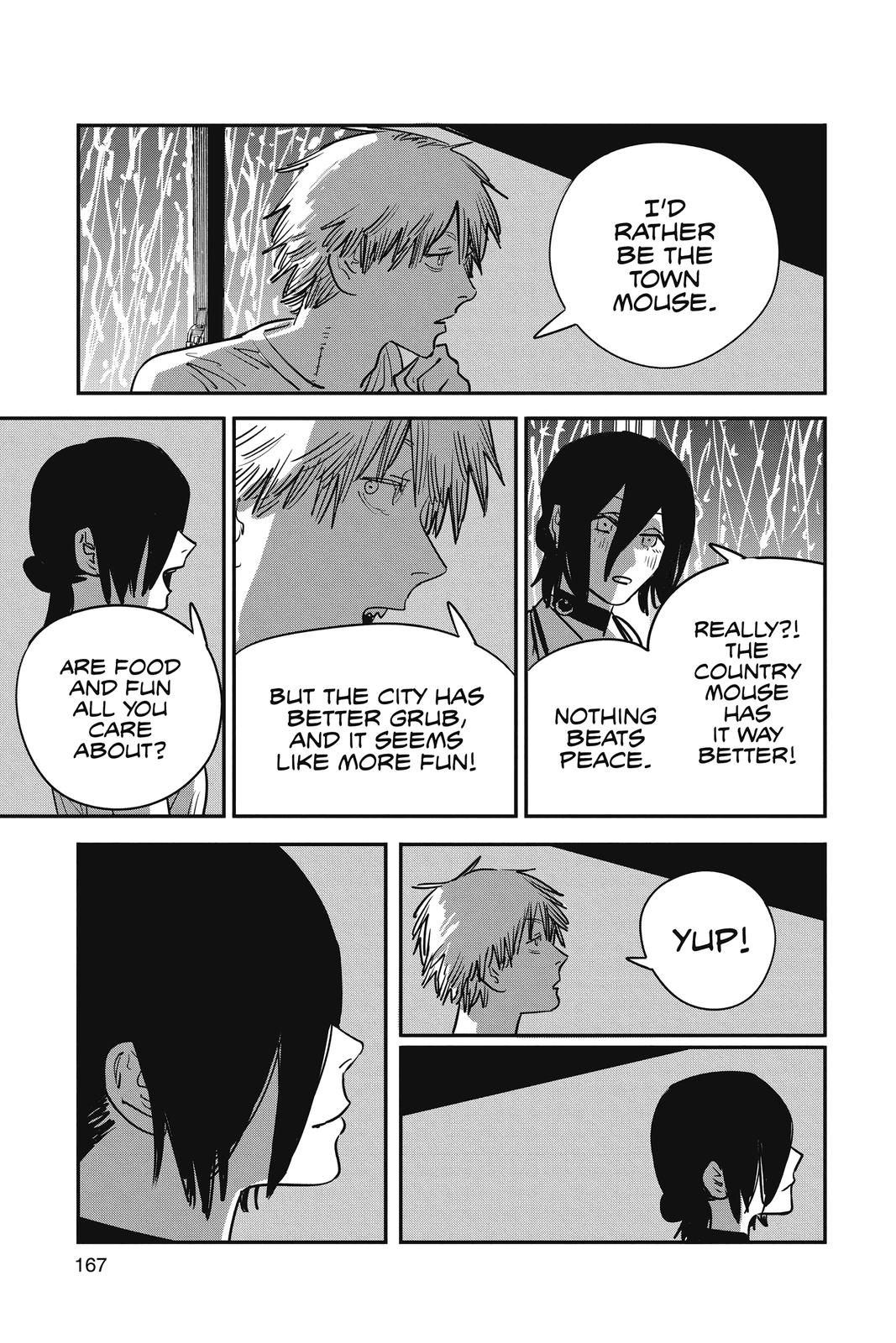 Chainsaw Man Manga Chapter 42 page 15 - Teach Me How To Swim scene