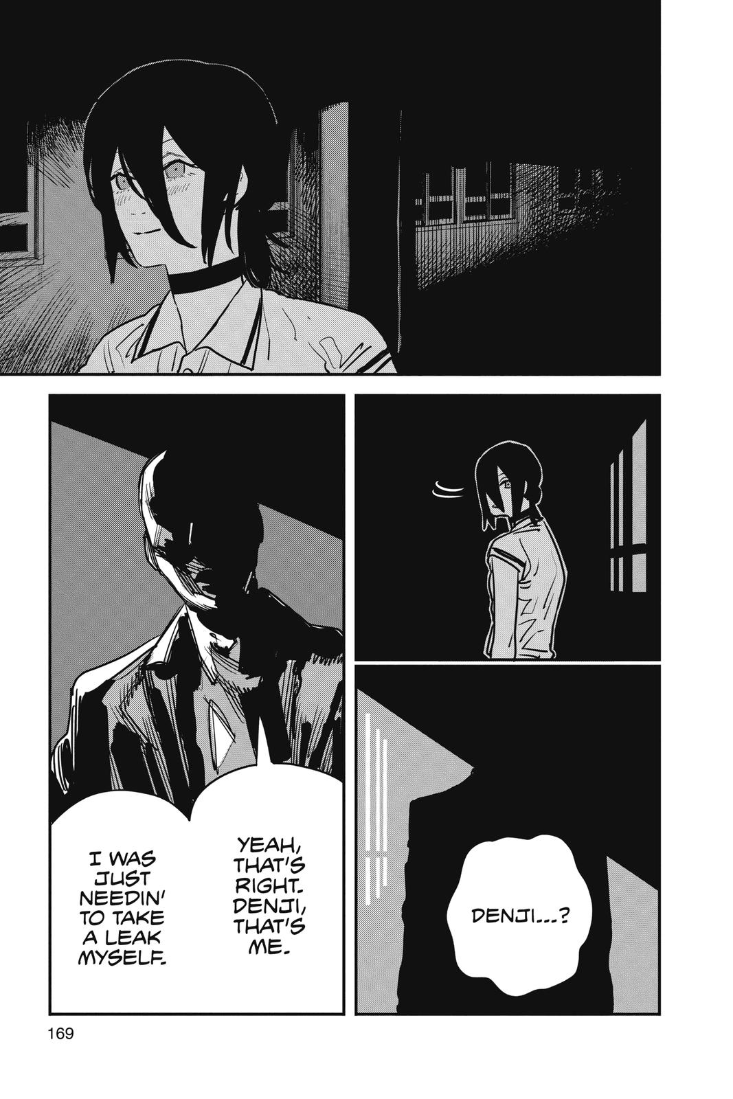 Chainsaw Man Manga Chapter 42 page 17 - Teach Me How To Swim scene