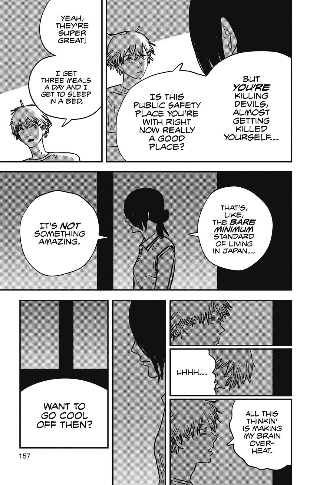 Chainsaw Man Manga Chapter 42 page 5 - Teach Me How To Swim scene