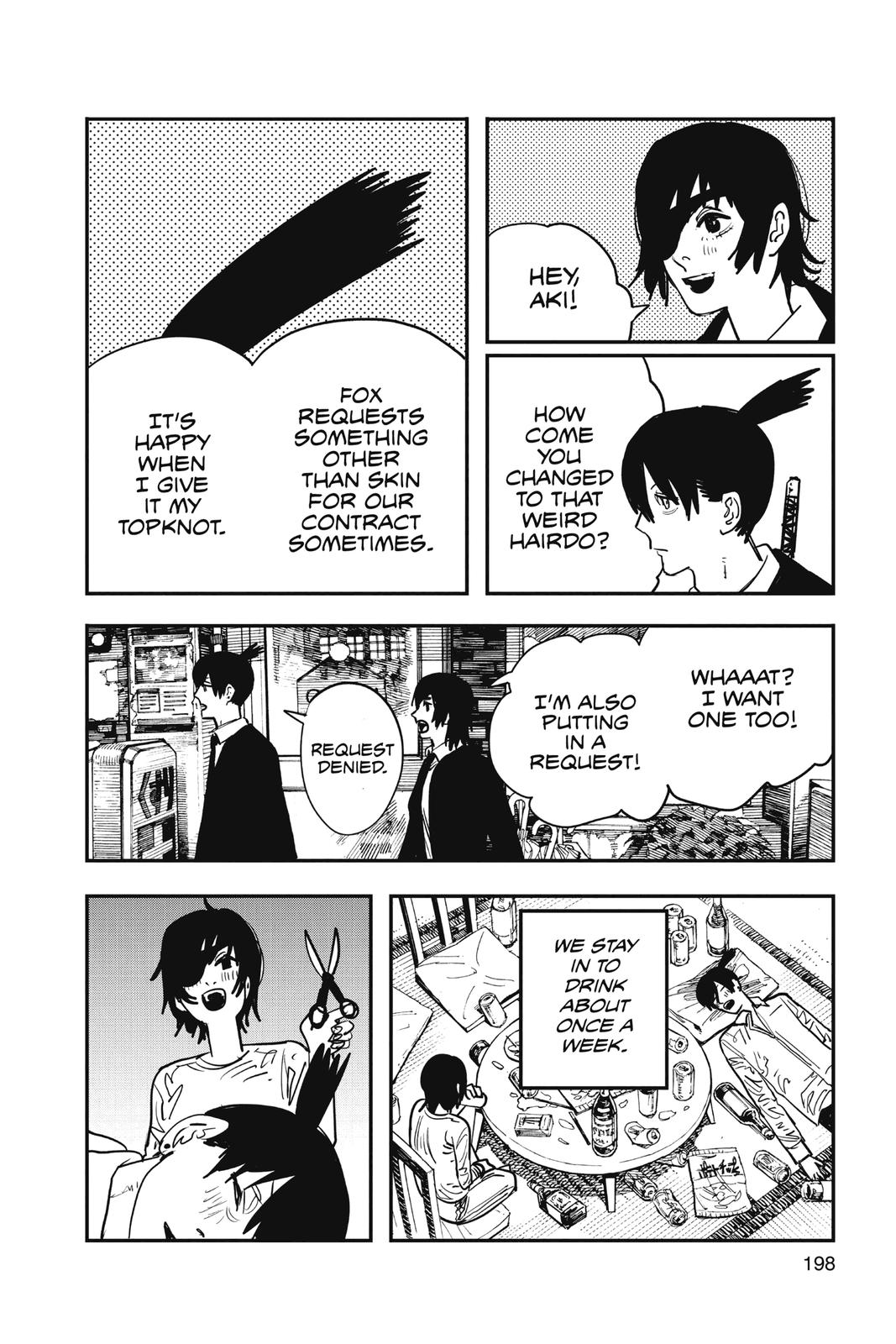 Chainsaw Man Manga Chapter 43 page 25 - Jane Fell Asleep in the Church scene