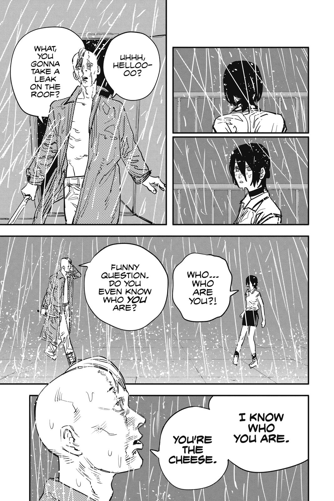 Chainsaw Man Manga Chapter 43 page 6 - Jane Fell Asleep in the Church scene