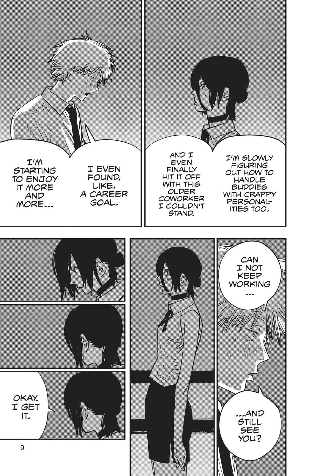 Chainsaw Man Manga Chapter 44 page 10 - Boom Boom Boom scene