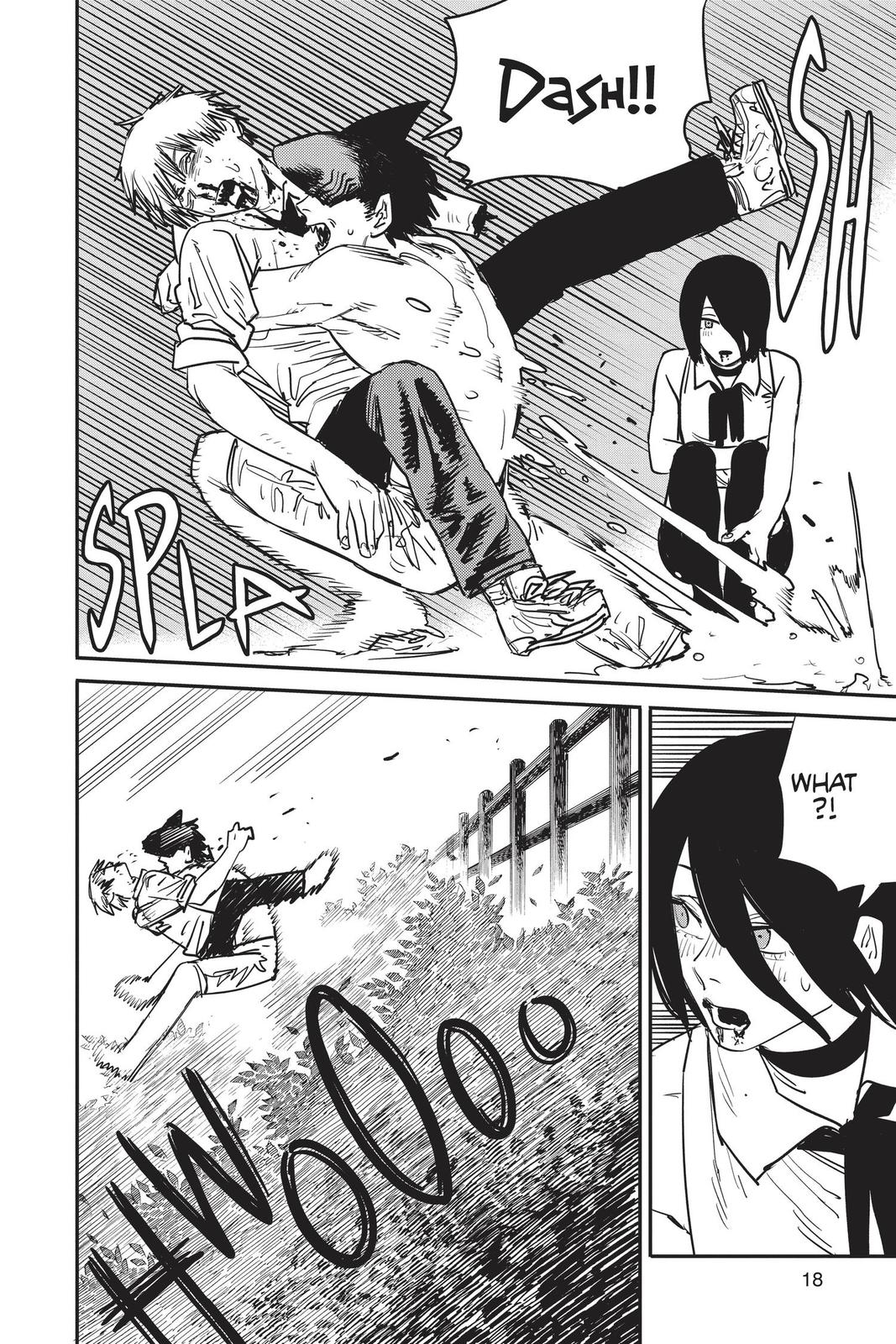 Chainsaw Man Manga Chapter 44 page 18 - Boom Boom Boom scene