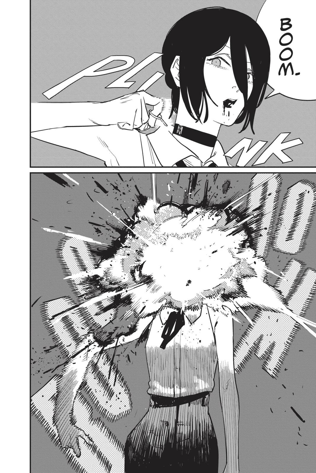 Chainsaw Man Manga Chapter 44 page 20 - Boom Boom Boom scene