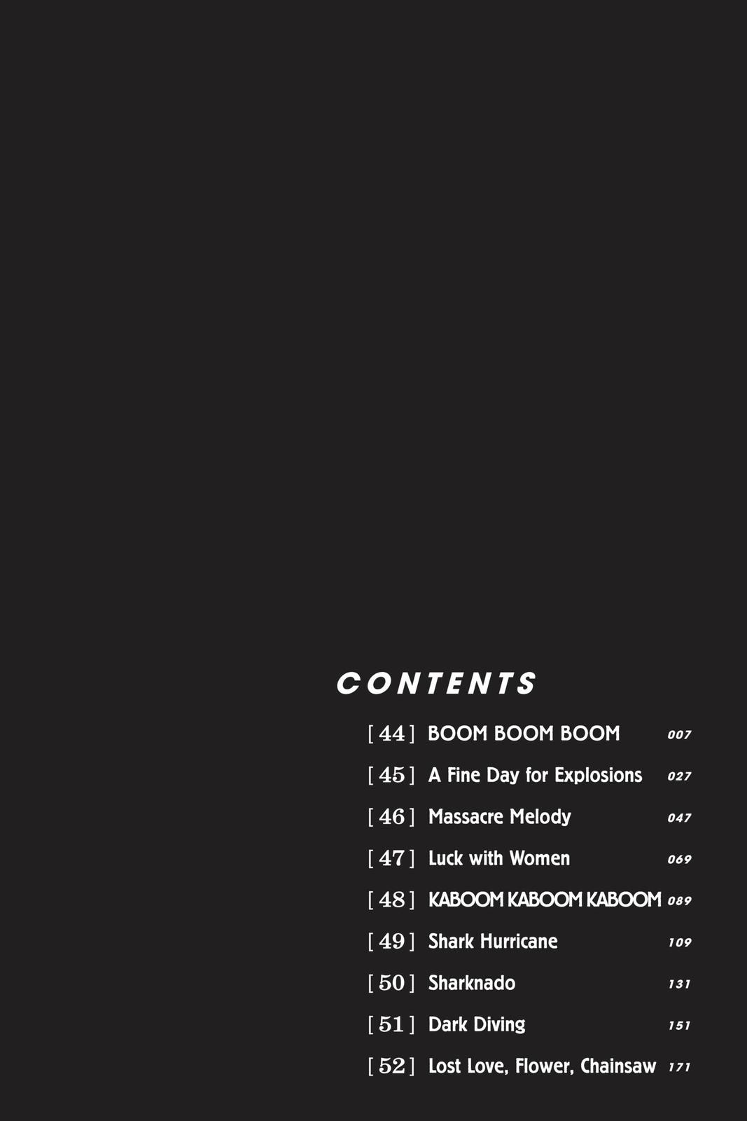 Chainsaw Man Manga Chapter 44 page 7 - Boom Boom Boom scene