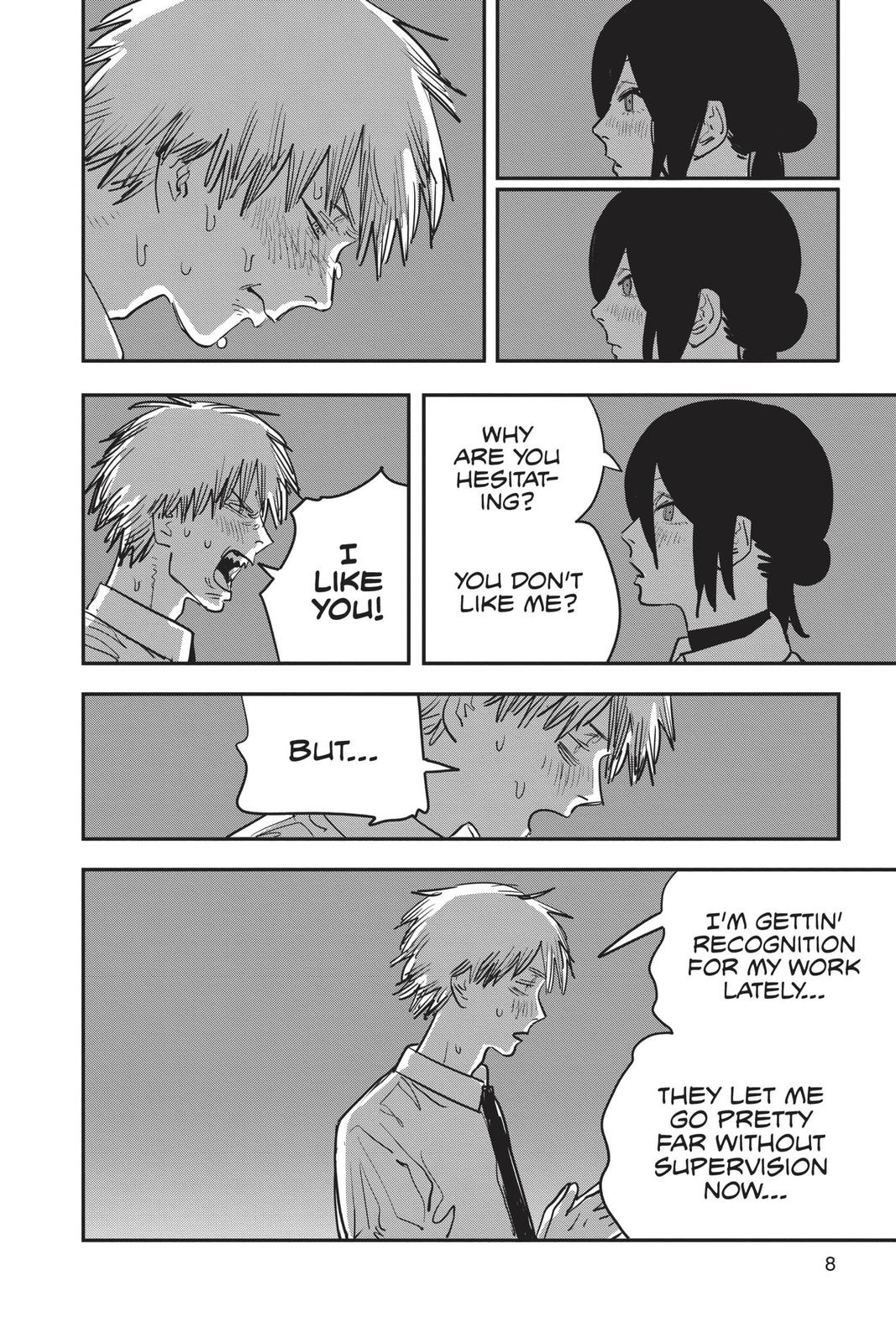 Chainsaw Man Manga Chapter 44 page 9 - Boom Boom Boom scene