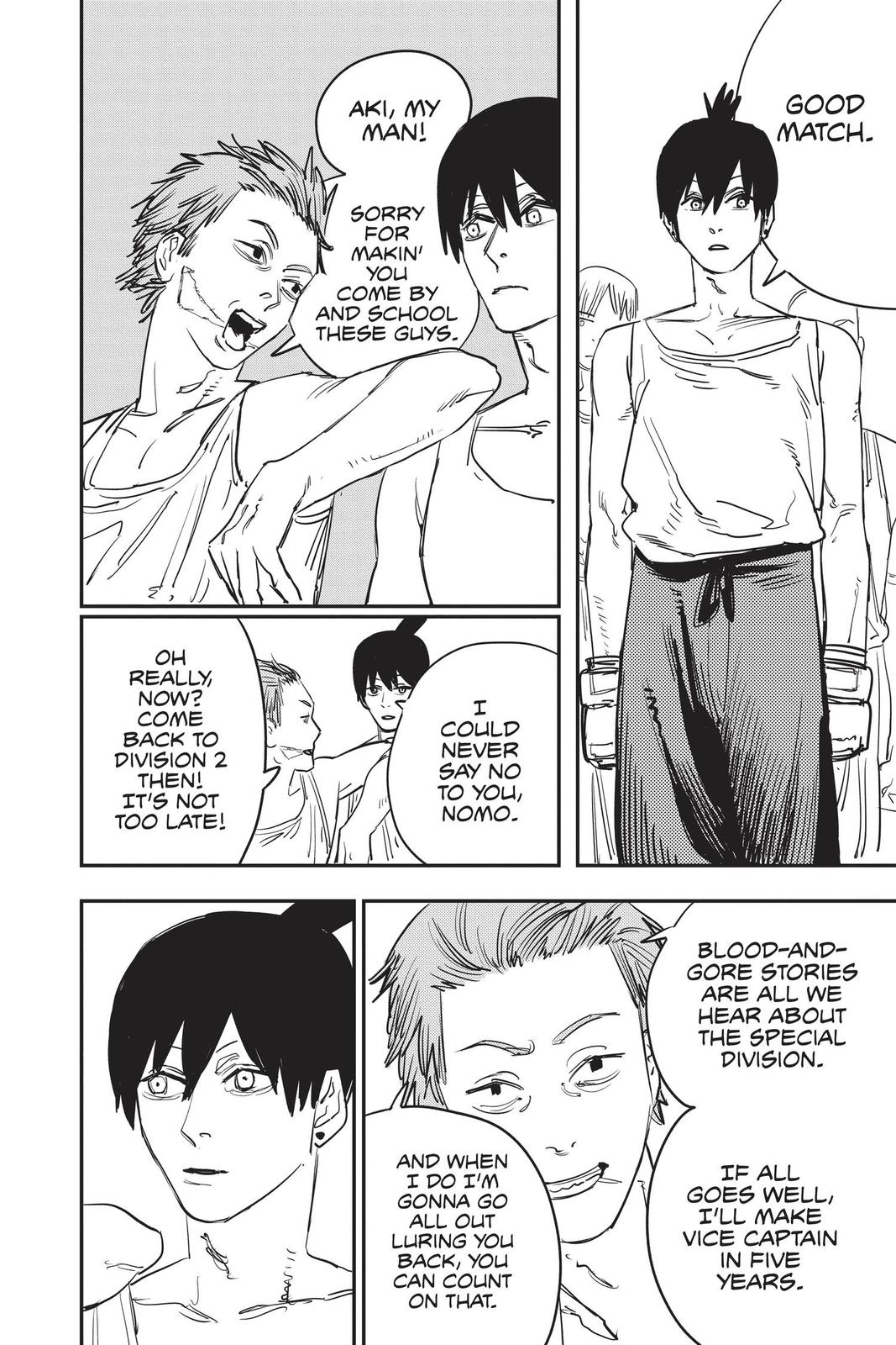 Chainsaw Man Manga Chapter 45 page 10 - A Fine Day For Explosions scene