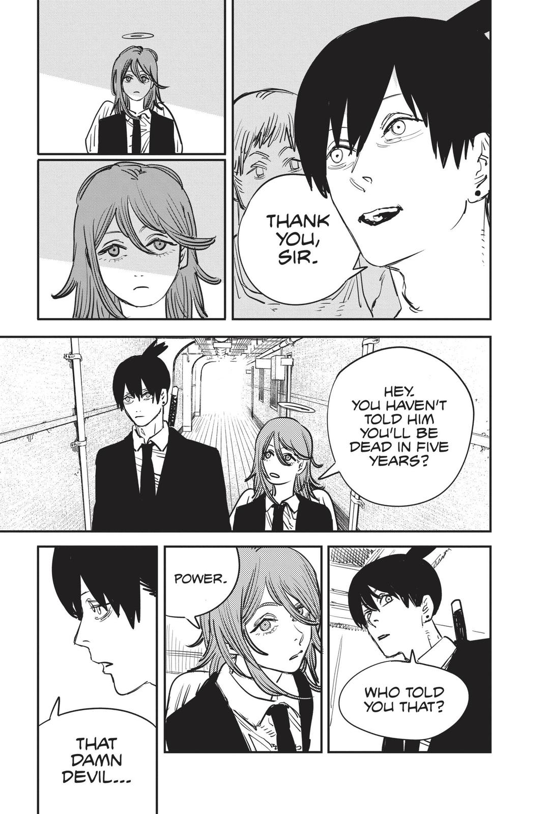 Chainsaw Man Manga Chapter 45 page 11 - A Fine Day For Explosions scene