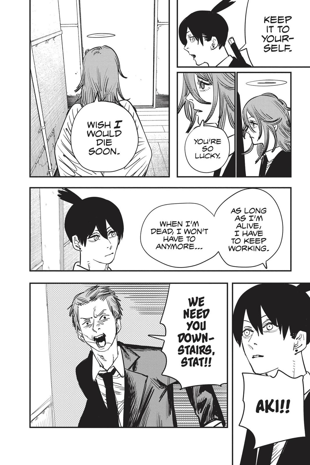 Chainsaw Man Manga Chapter 45 page 12 - A Fine Day For Explosions scene