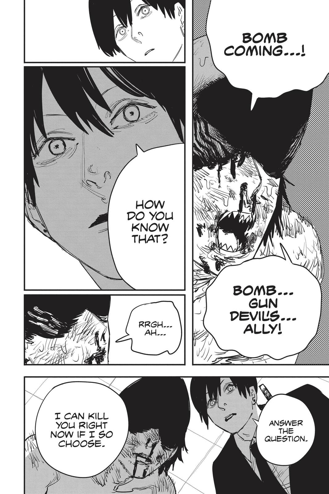 Chainsaw Man Manga Chapter 45 page 14 - A Fine Day For Explosions scene