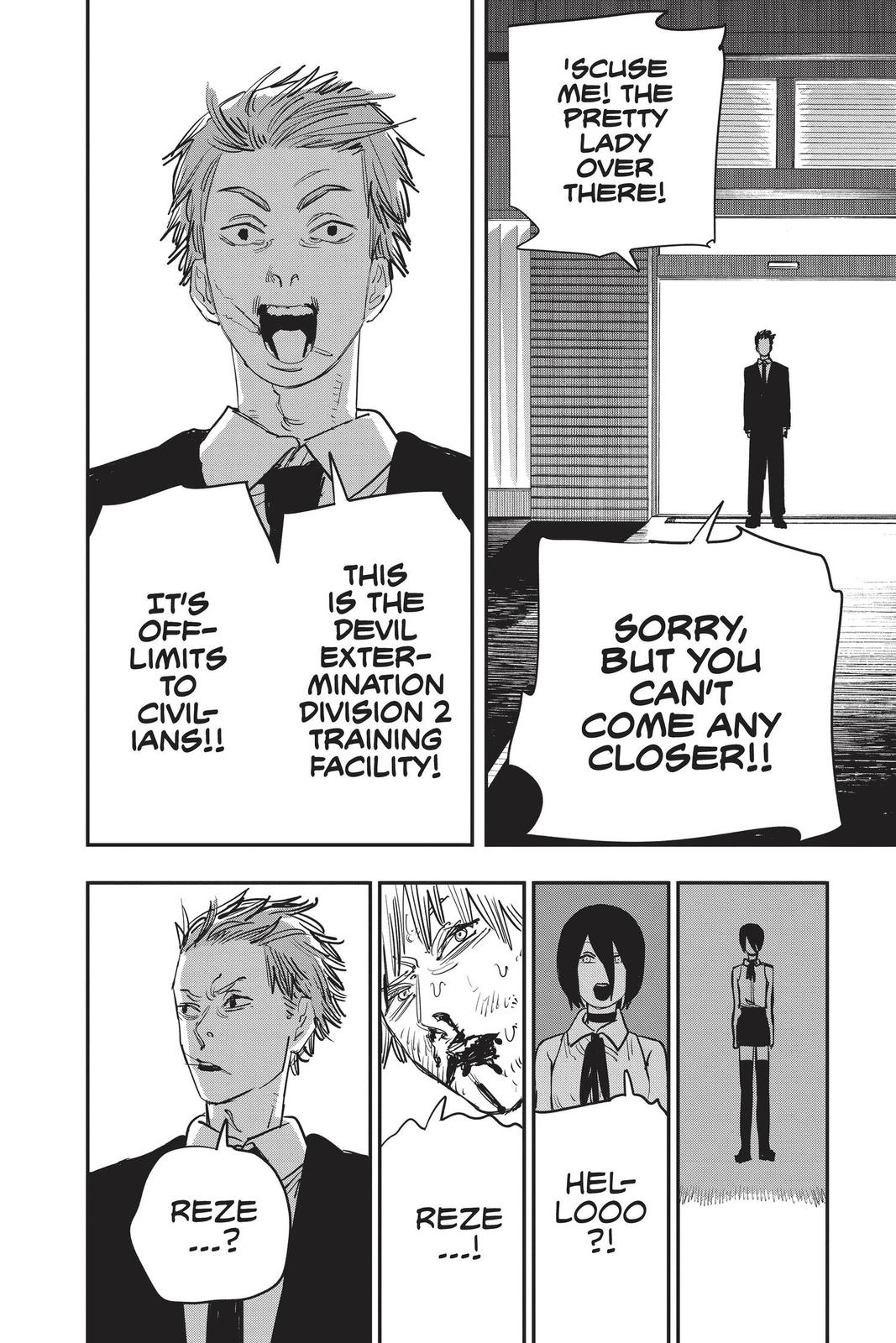 Chainsaw Man Manga Chapter 45 page 16 - A Fine Day For Explosions scene