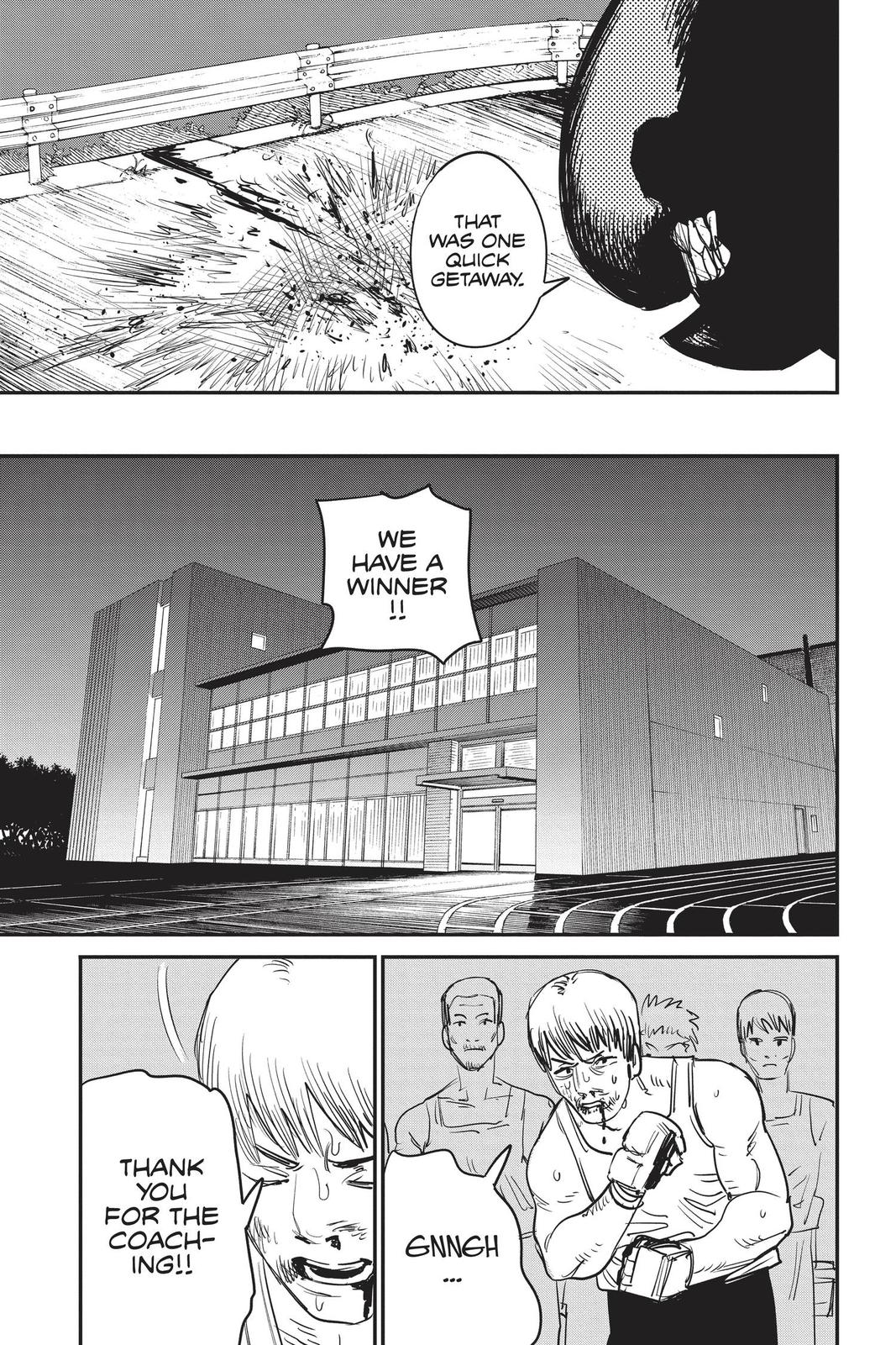 Chainsaw Man Manga Chapter 45 page 9 - A Fine Day For Explosions scene