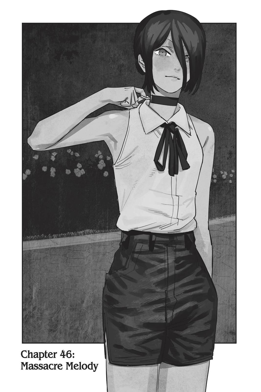 Chainsaw Man Manga Chapter 46 page 1 - Massacre Melody scene