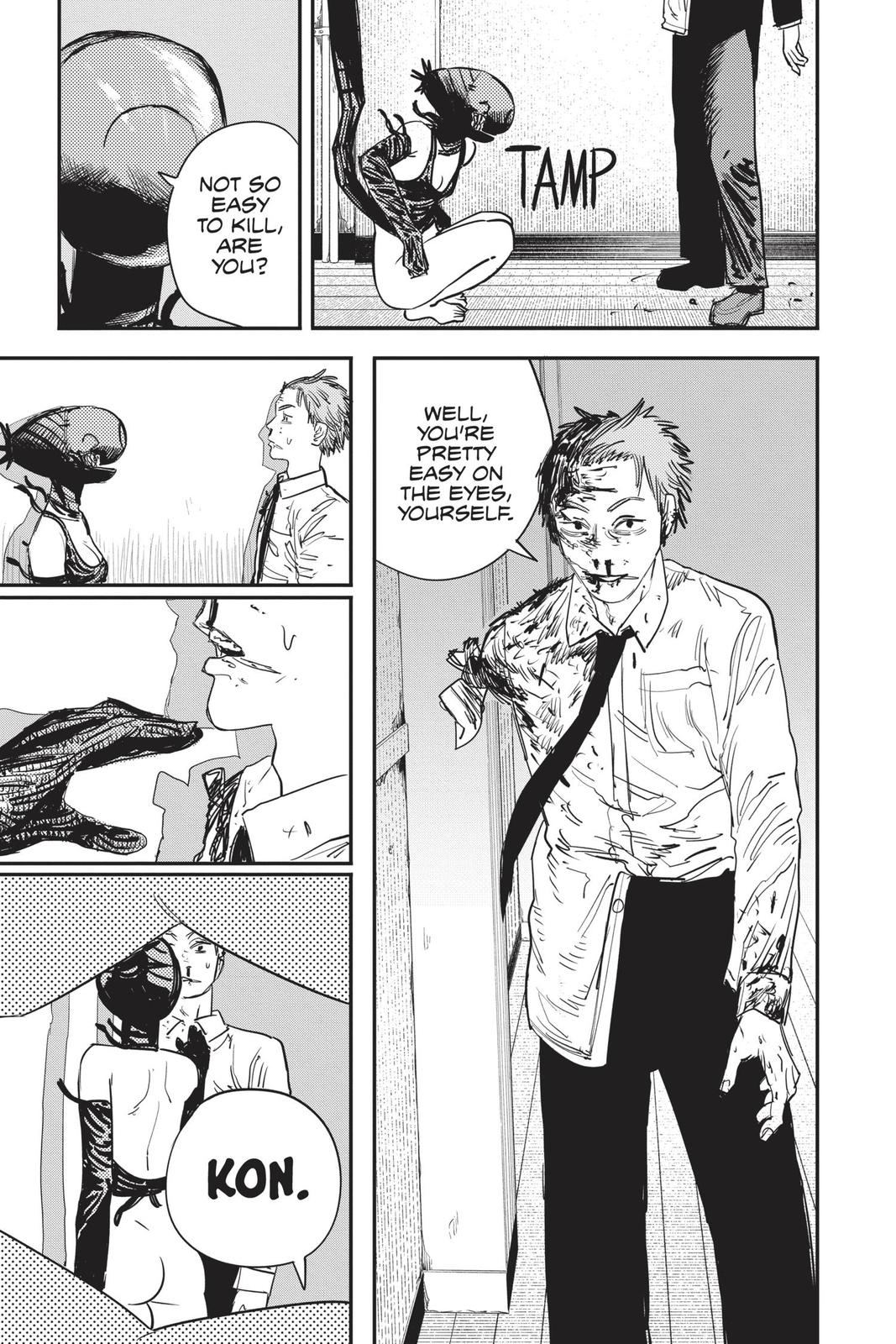 Chainsaw Man Manga Chapter 46 page 15 - Massacre Melody scene