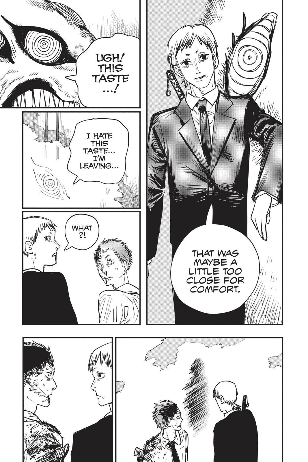 Chainsaw Man Manga Chapter 46 page 17 - Massacre Melody scene