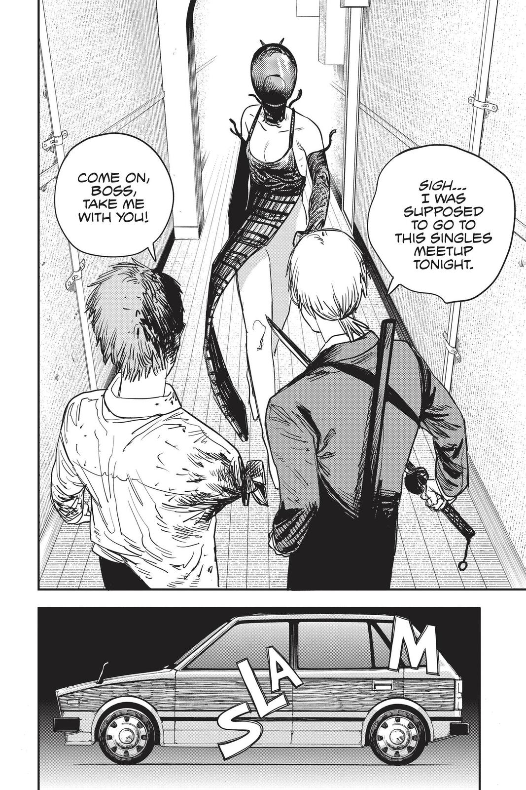 Chainsaw Man Manga Chapter 46 page 18 - Massacre Melody scene