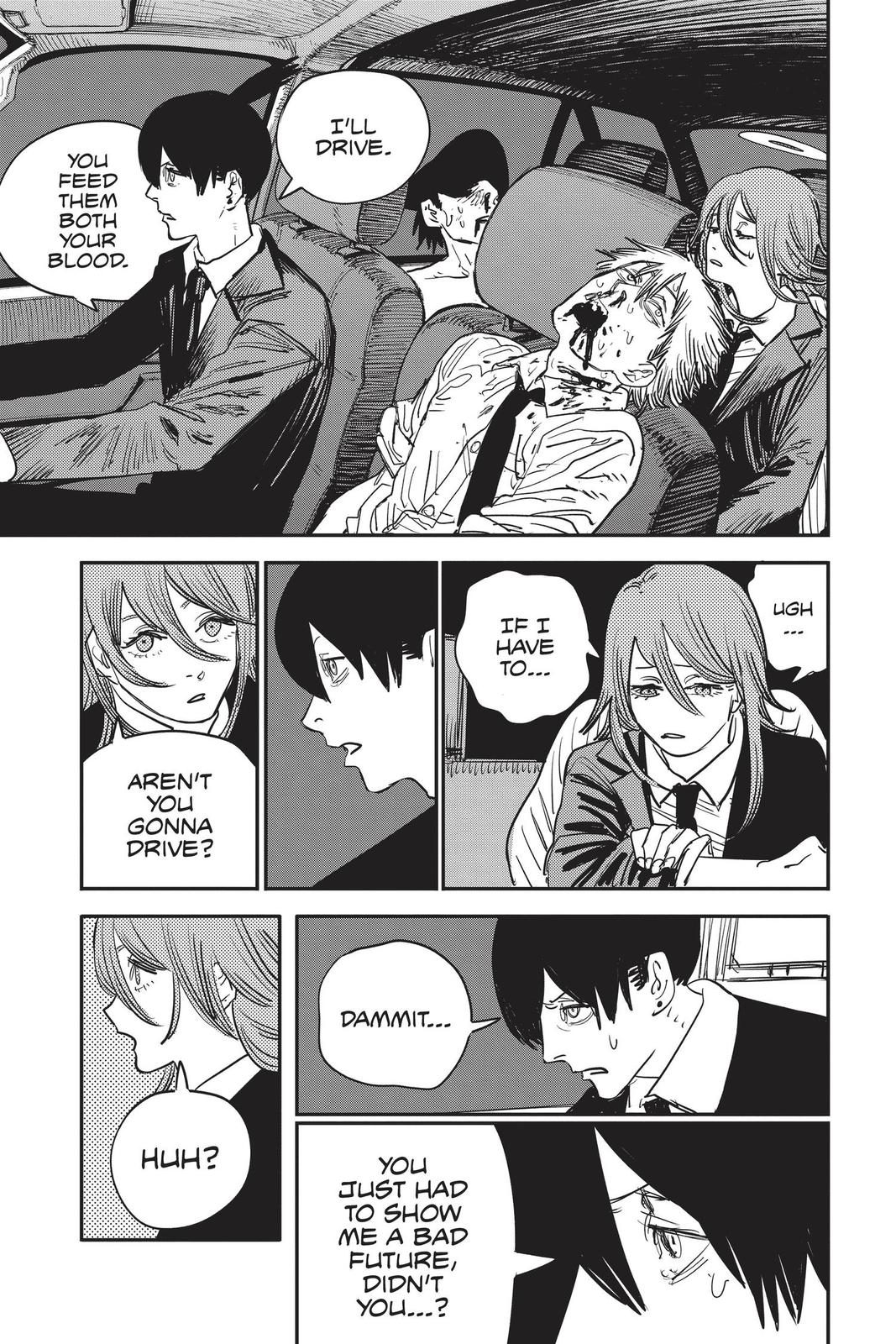 Chainsaw Man Manga Chapter 46 page 19 - Massacre Melody scene