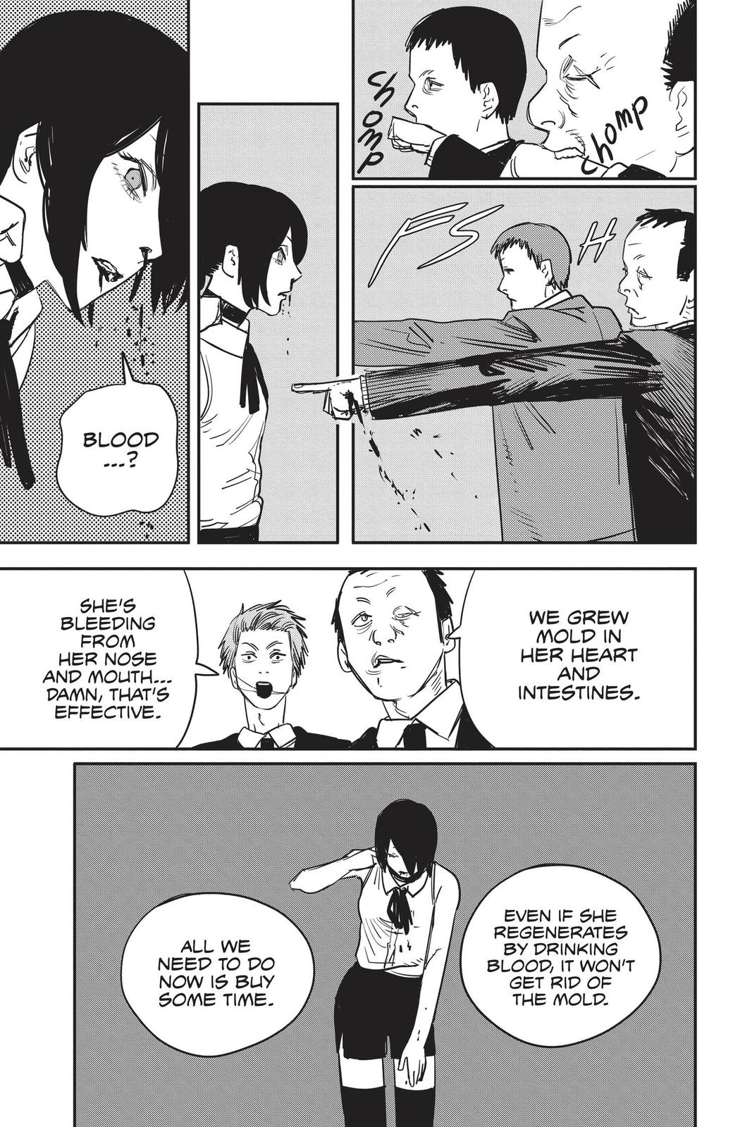 Chainsaw Man Manga Chapter 46 page 3 - Massacre Melody scene