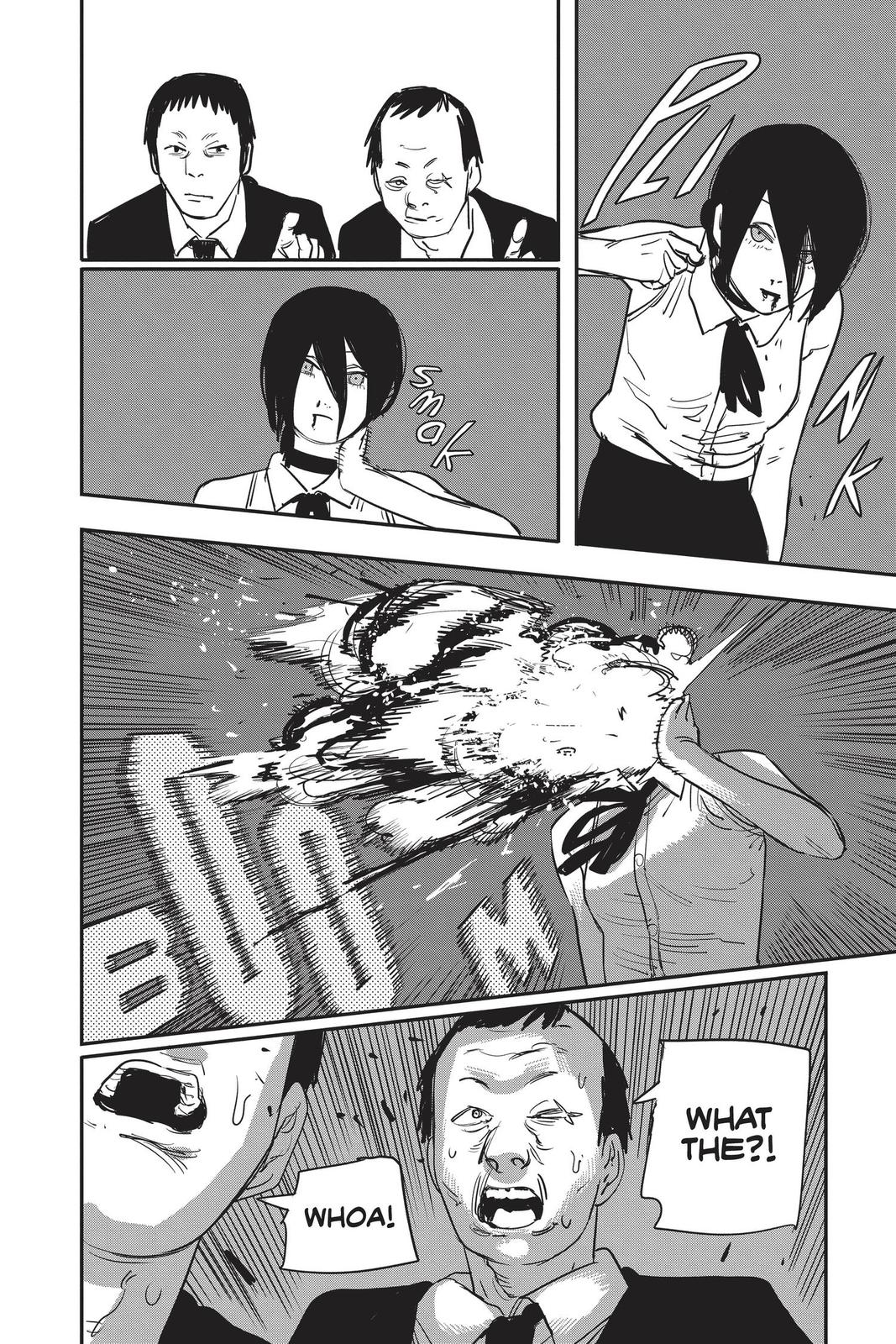 Chainsaw Man Manga Chapter 46 page 4 - Massacre Melody scene