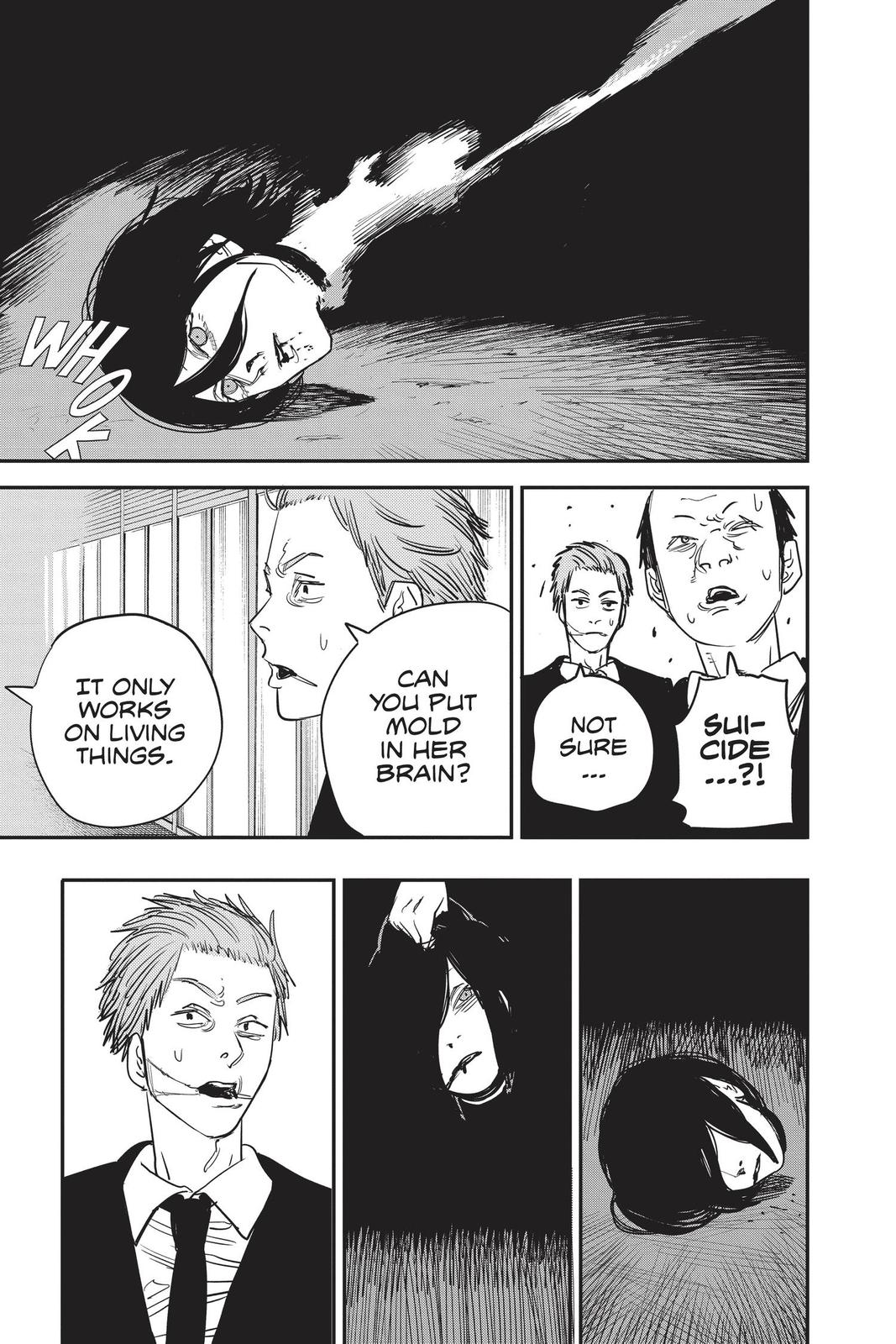 Chainsaw Man Manga Chapter 46 page 5 - Massacre Melody scene