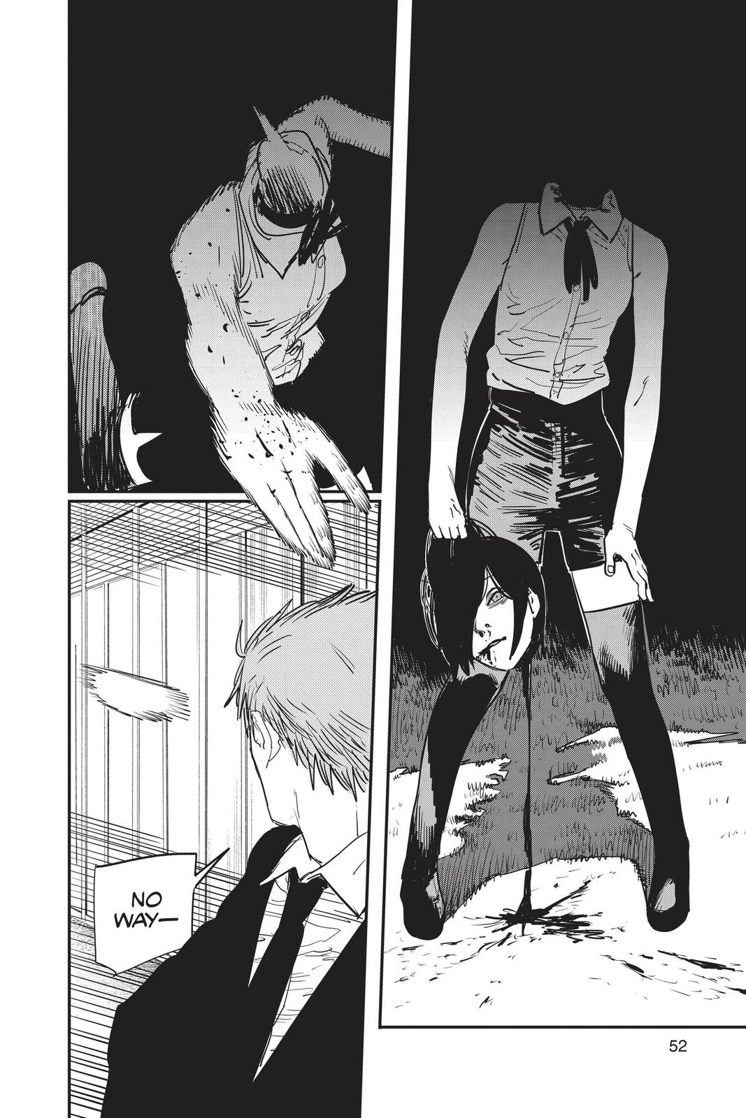 Chainsaw Man Manga Chapter 46 page 6 - Massacre Melody scene