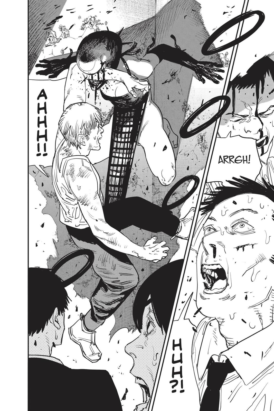 Chainsaw Man Manga Chapter 46 page 8 - Massacre Melody scene