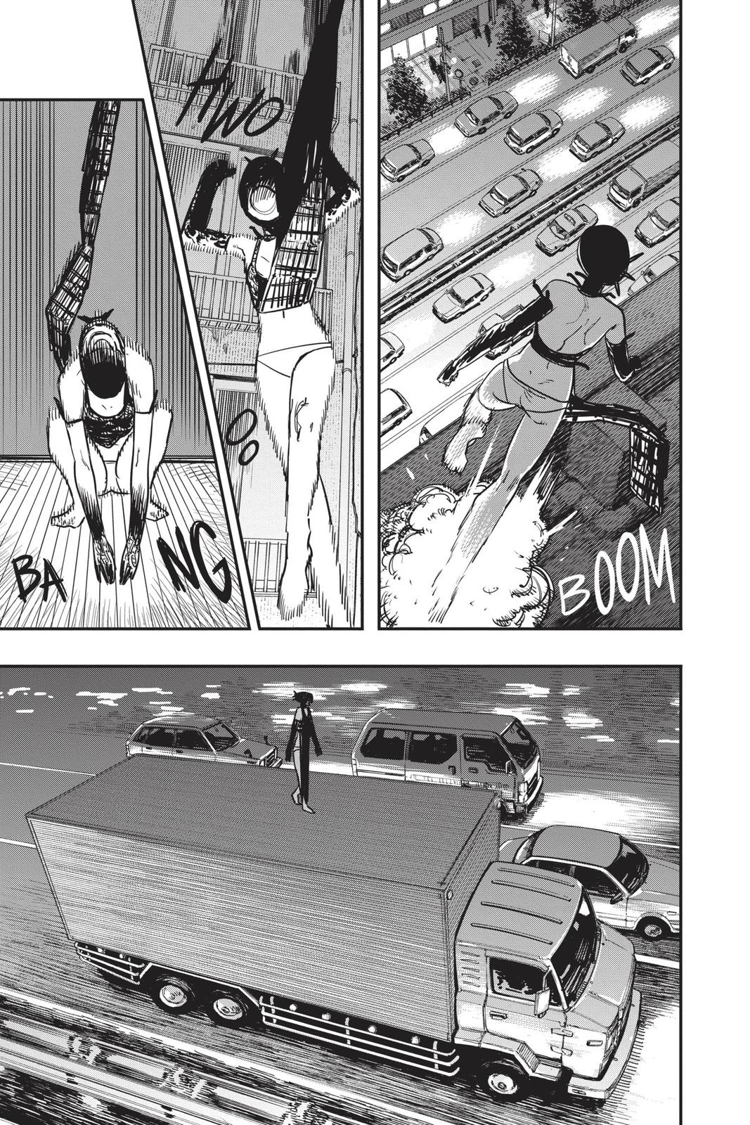 Chainsaw Man Manga Chapter 47 page 11 - Luck with Women scene