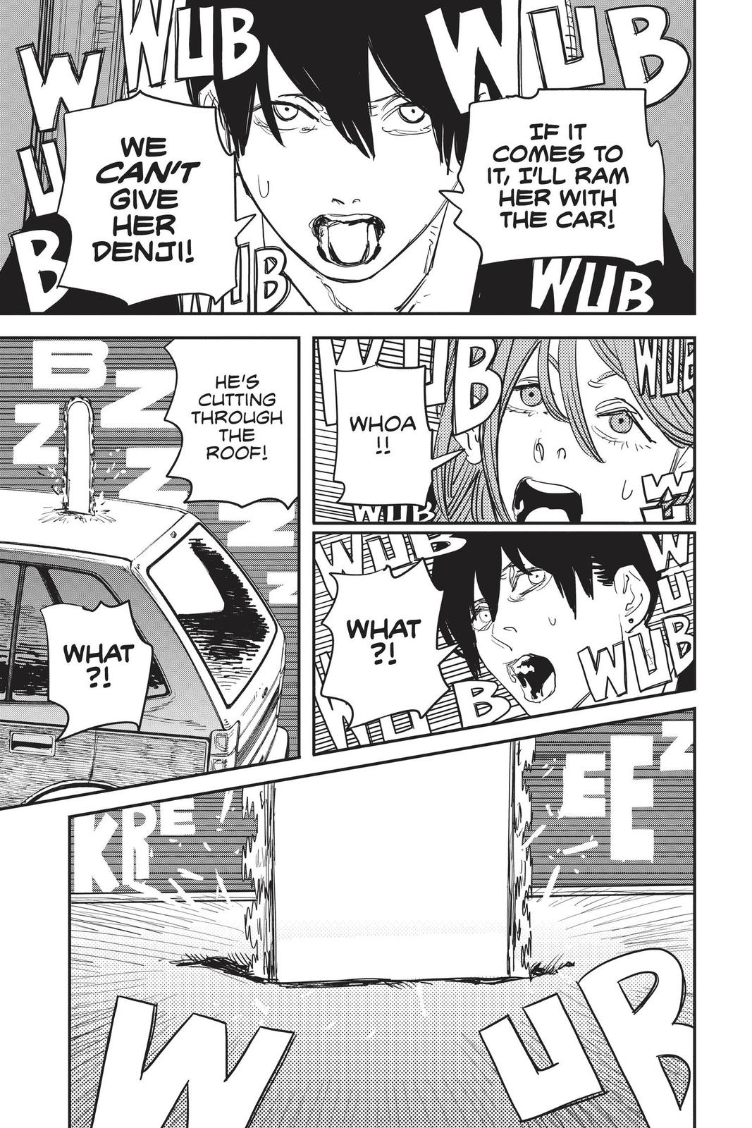 Chainsaw Man Manga Chapter 47 page 13 - Luck with Women scene