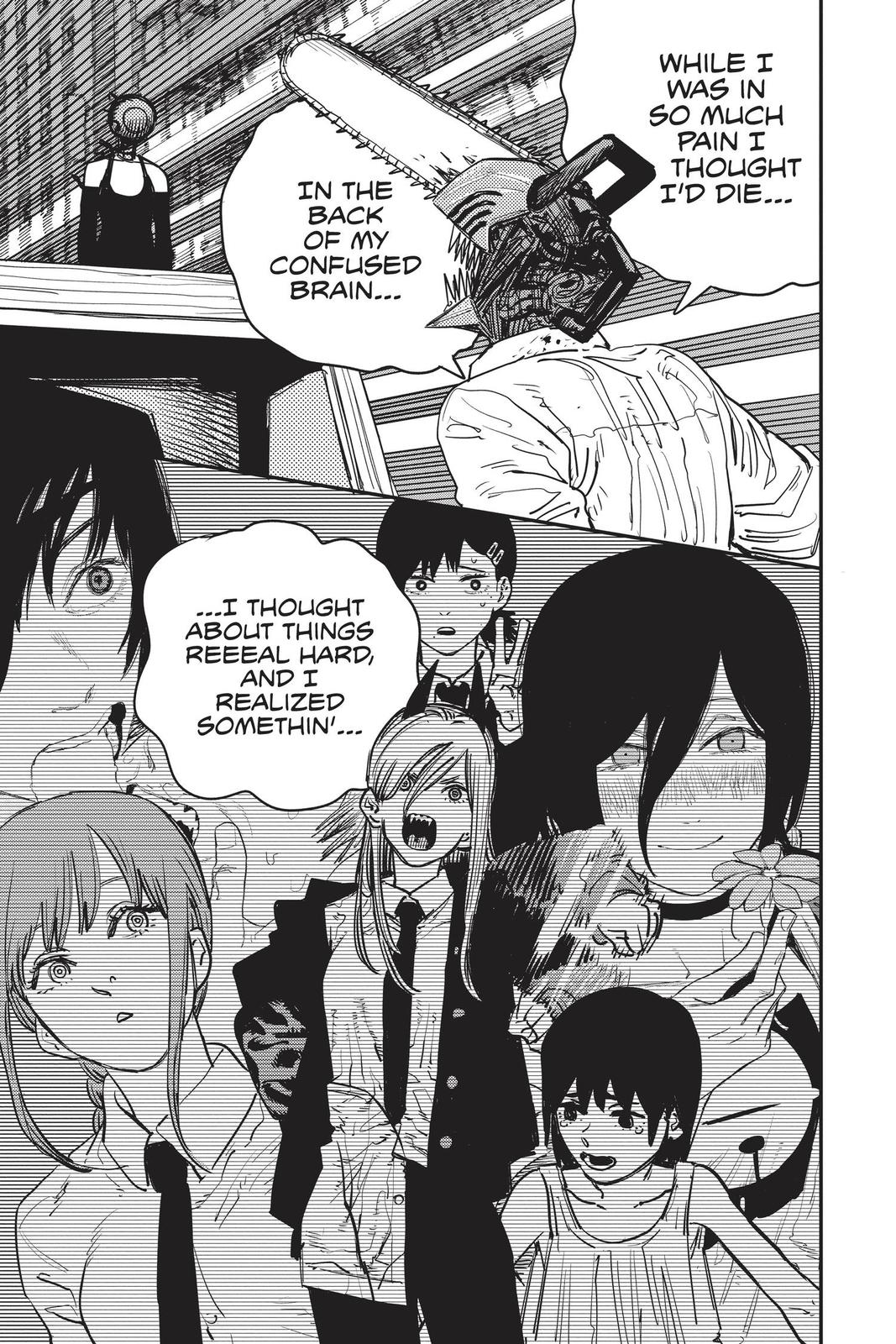 Chainsaw Man Manga Chapter 47 page 15 - Luck with Women scene