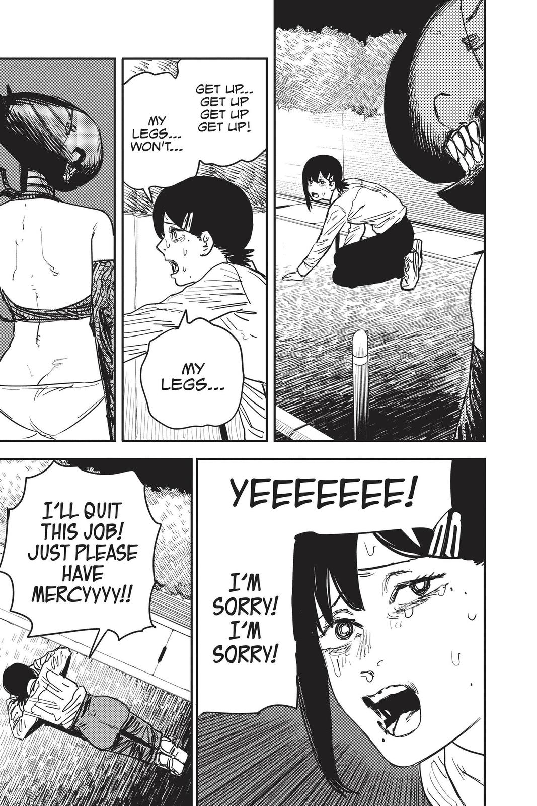 Chainsaw Man Manga Chapter 47 page 9 - Luck with Women scene