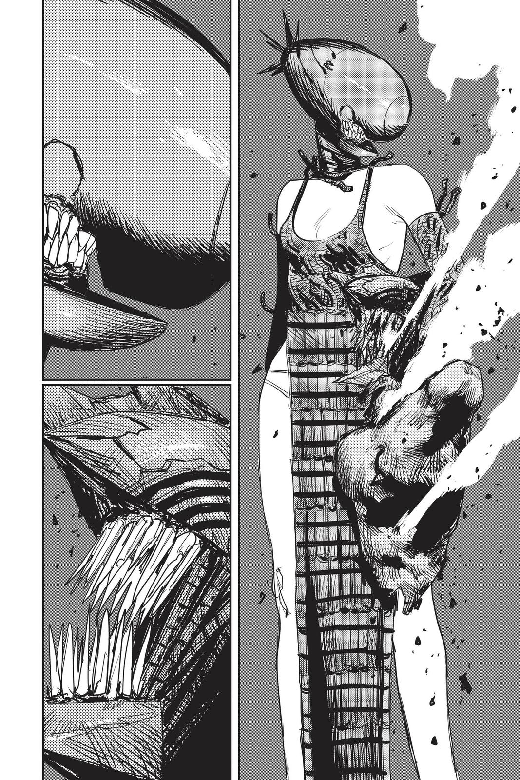 Chainsaw Man Manga Chapter 48 page 16 - Kaboom Kaboom Kaboom scene