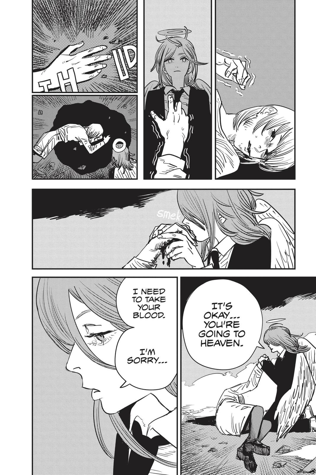 Chainsaw Man Manga Chapter 49 page 10 - Shark Hurricane scene