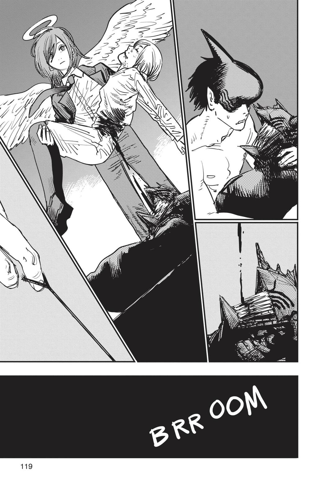 Chainsaw Man Manga Chapter 49 page 11 - Shark Hurricane scene