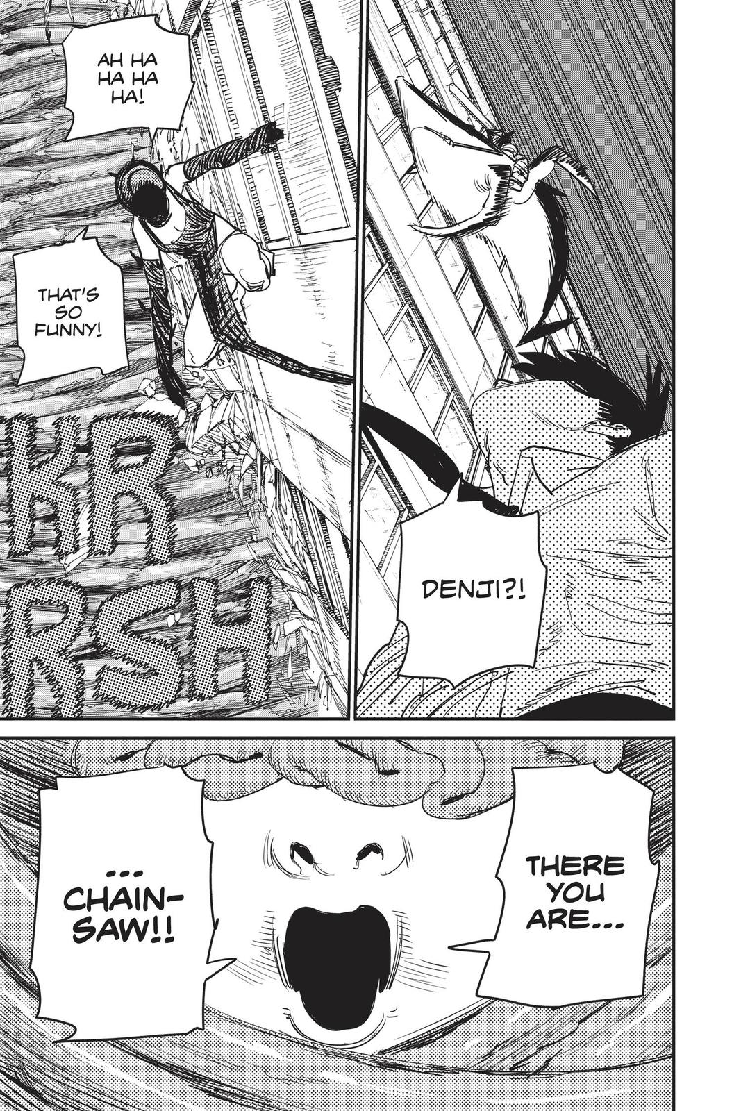 Chainsaw Man Manga Chapter 49 page 19 - Shark Hurricane scene