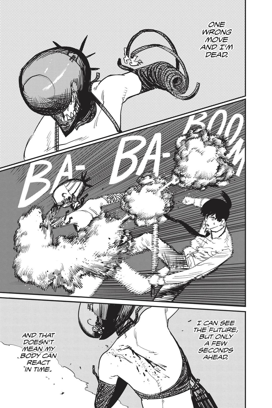 Chainsaw Man Manga Chapter 49 page 3 - Shark Hurricane scene